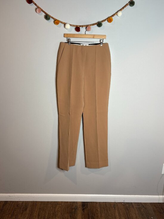 Diane Von Furstenberg Pants - Diane Von Furstenberg tan khaki dress pants